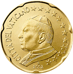 Ватикан 20 центов