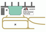 Схема подъезда к аэропорту Гуама