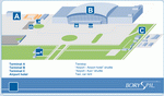 Схема аэропорта Борисполь