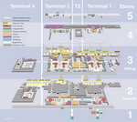 Схема аэропорта Штуттгарта
