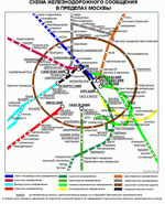 Карта Москвы Железнодорожной