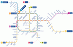 Схема метро Брюссель