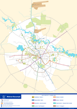 Схема метро Бухарест