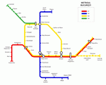 Схема метро Бухарест