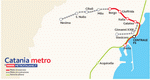Схема метро Катания