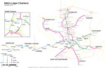 Схема метро Шарлеруа
