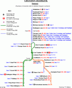 Схема метро Лондон (Кройдон)