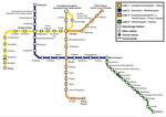 Схема метро Гуанчжоу