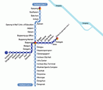 Схема метро Инчхон