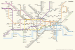 Схема метро Лондон