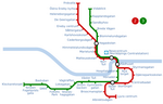 Схема метро Норчёпинг