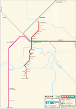 Схема метро Палдуя