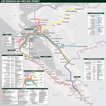 Схема метро Сан-Франциско
