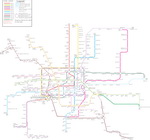 Схема метро Шанхай