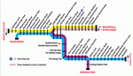 Схема метро Шеффилд