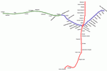 Схема метро Тегеран