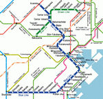 Схема метро Иокогама