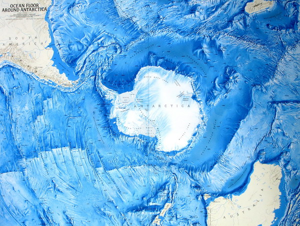 Карта Антарктики